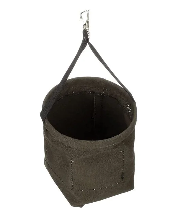Custom Utility Ripstop Small Open Top Power Tool Storage Bag Heavy Duty Foldable Mens Waxed Canvas Bucket Bag For Tools
