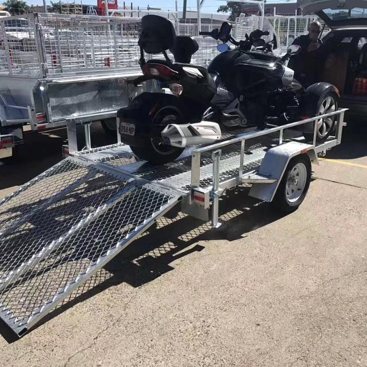 2020 хит продаж! 8X5 оцинкованный мотоцикл/ATV трейлер для продажи