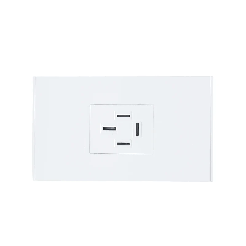 Универсальный Гладкий домашний офис жилые ПК панели материала питания розетки