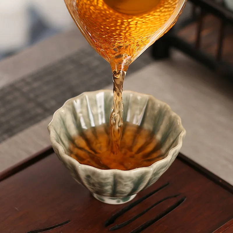 100ML Japanese Style Ceramic Clay Tea Service Arabic Espresso Coffee Cup Chinese Kung Fu Tea Water Cups