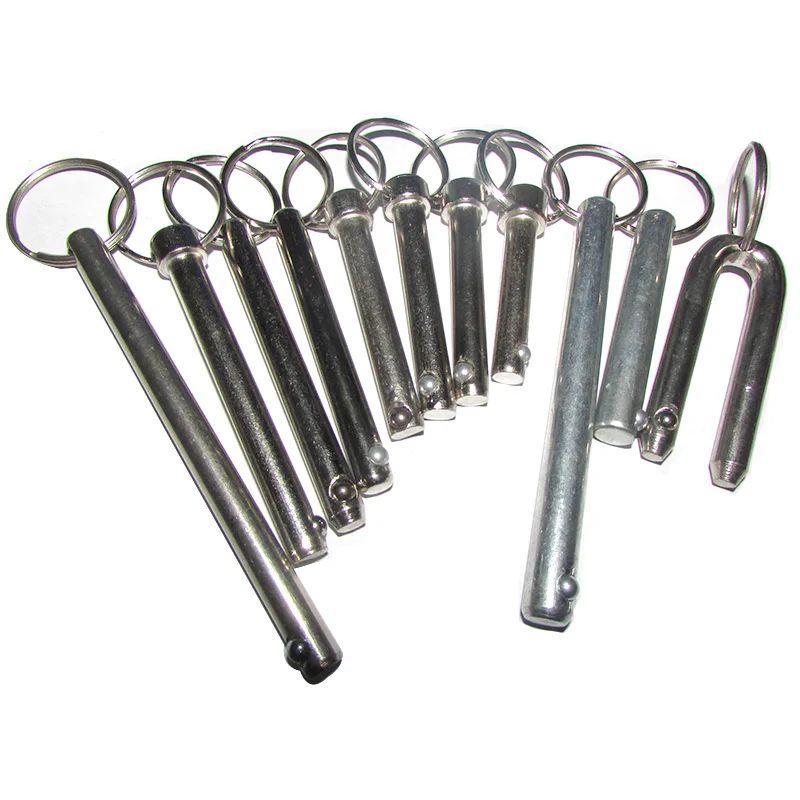 Stainless Steel 304 M5 M6 M8 Linch Pins Double Single Square Tab Wire clevis Safety Lock Pin supplier