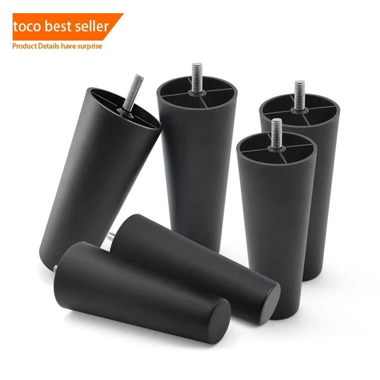 Toco Custom Outdoor Plastic Sofa Table Legs For Furniture Bathroom Accessories Replacement Wooden Sofa Leg New Sofa Fancy Leg