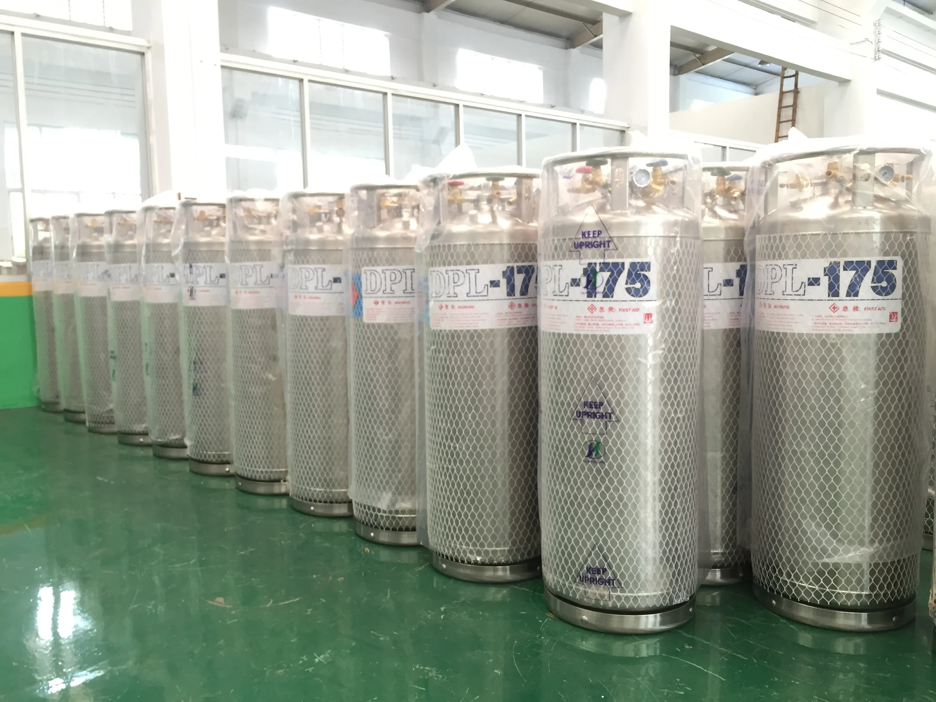 175L liquid nitrogen gas tank,  cryogenic VGL cylinder for liquid  nitrogen dewar tank price