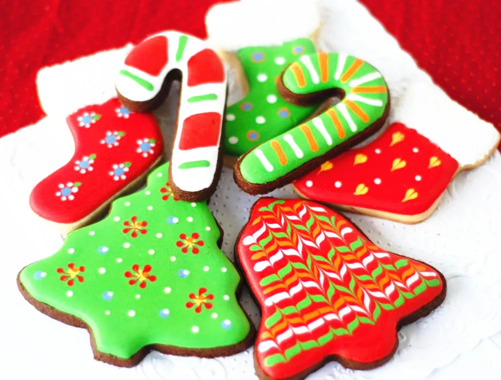  5-pc Рождество печенья/Пресс-формы набор формочка для печенья из нержавеющей стали/пресс-форм в 4 различных рождественских
