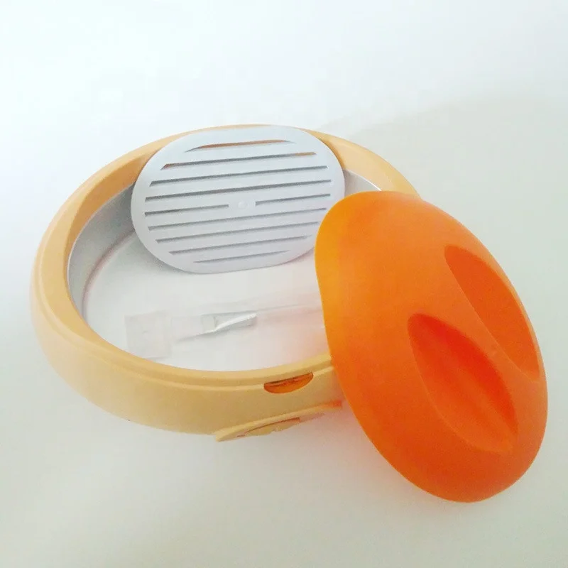 Mini yellow paraffin pot warmer large capacity paraffin wax heater for home use