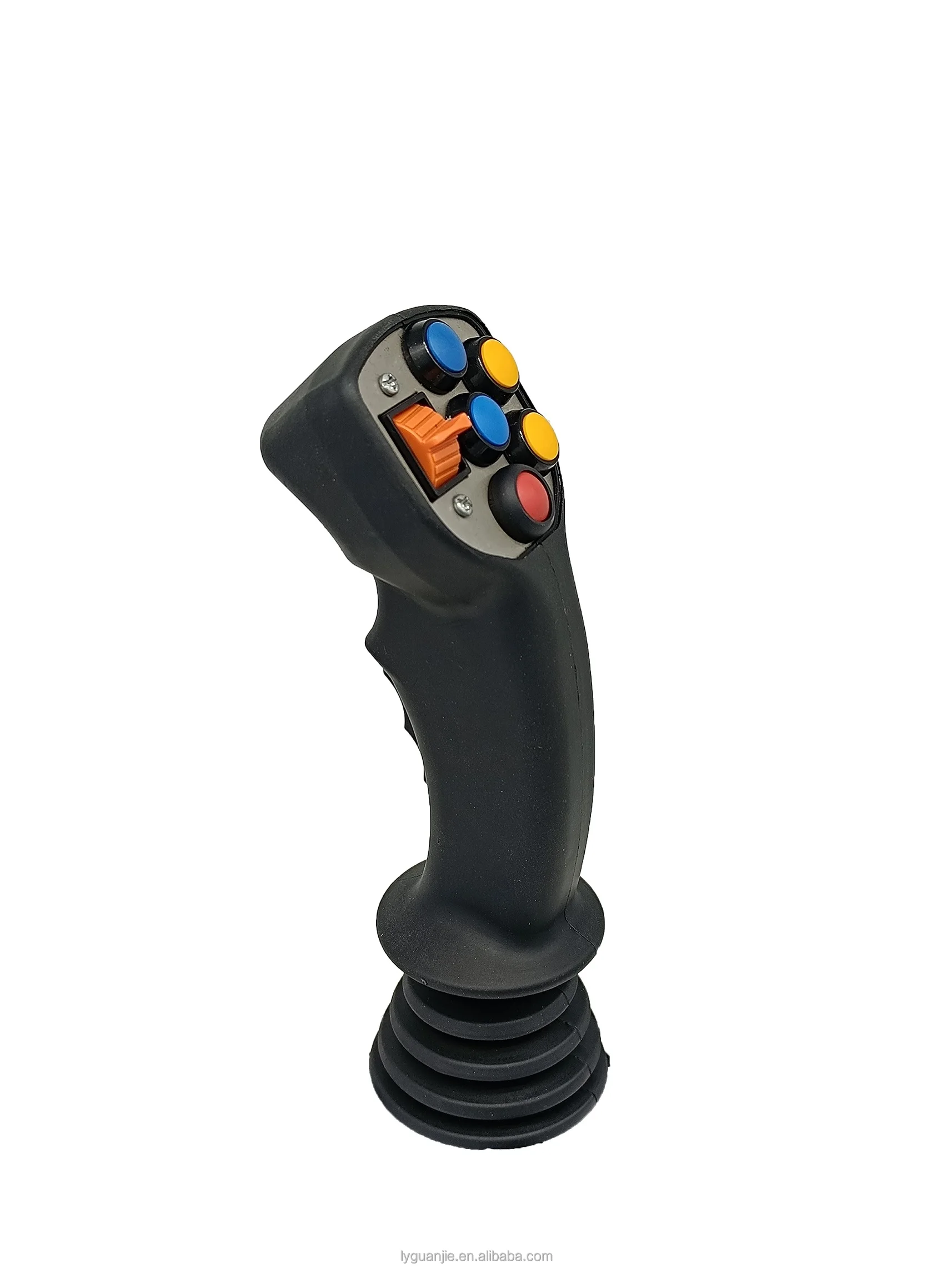 Industrial Handle With Grip Supplier  Hall Effect Joystick With a Variety of Grip Deadman Switch