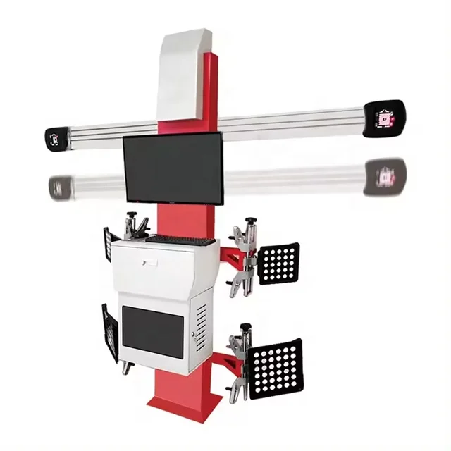 turn plates system portable automatic smart 3d computerized wheel alignment turntables target plates machine with lift clamp