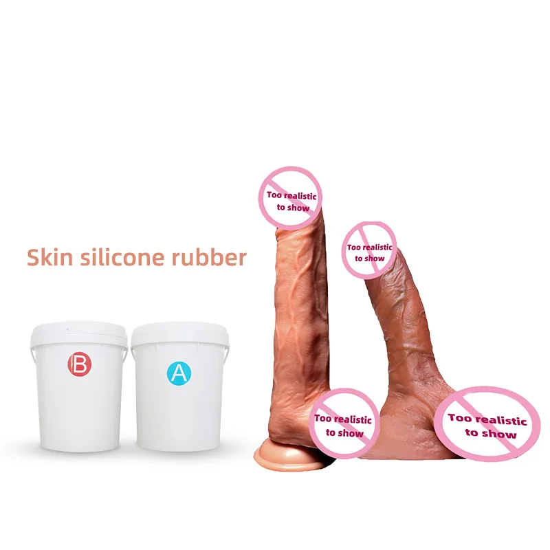 Food grade liquid skin silicone rubber for sex toys
