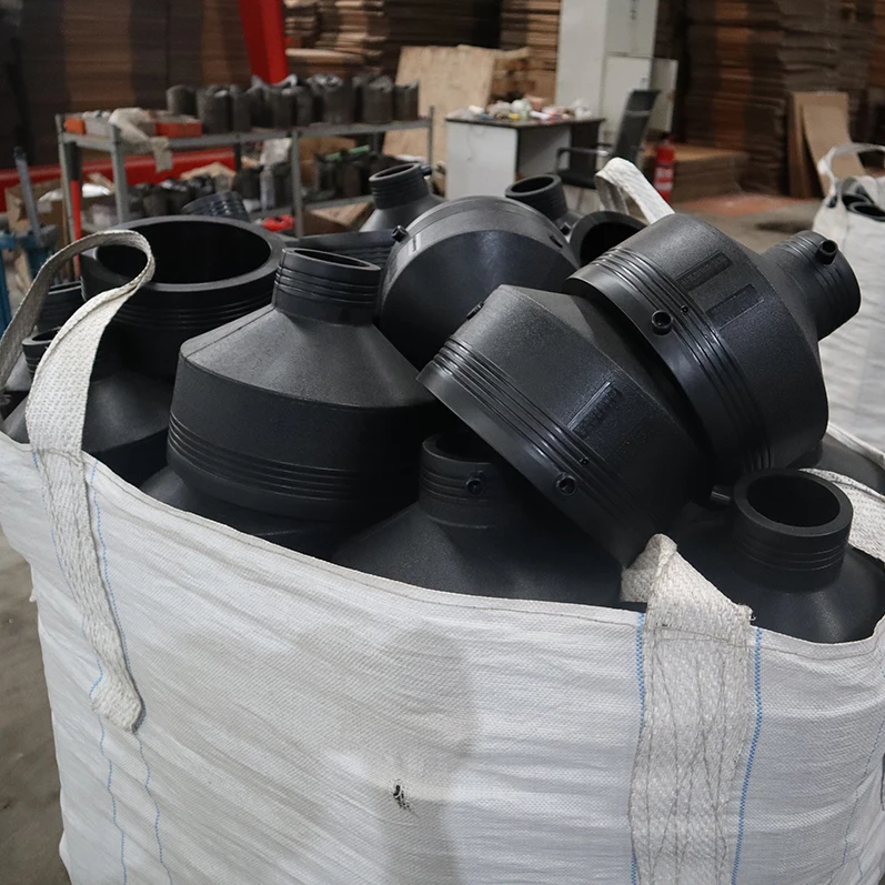 PE100 SDR11 PN16  25 -630mm 630mm 560mm 500 450 315mm HDPE Fittings HDPE Electrofusion Reducer Coupler