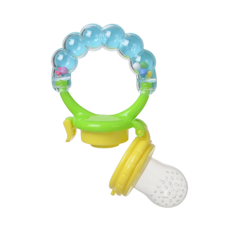 New Hand-Bell Design Fresh Vegetable Fruit Feeder Pacifier Baby Food Feeder