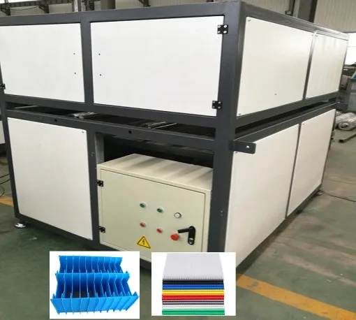 PP Plastic Hollow Corrugated Board Production Line Coroplast Grid Sheet Production Line
