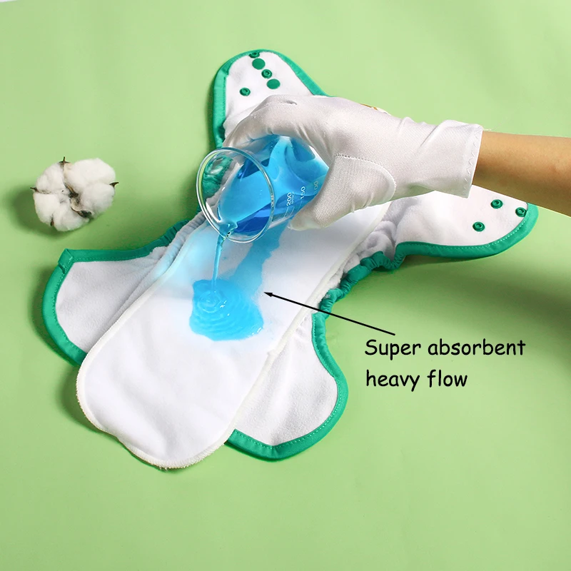 BabyShow RTS Night Use All In One AIO Reusable Washable Baby Cloth Nappies With 2PCS Inserts