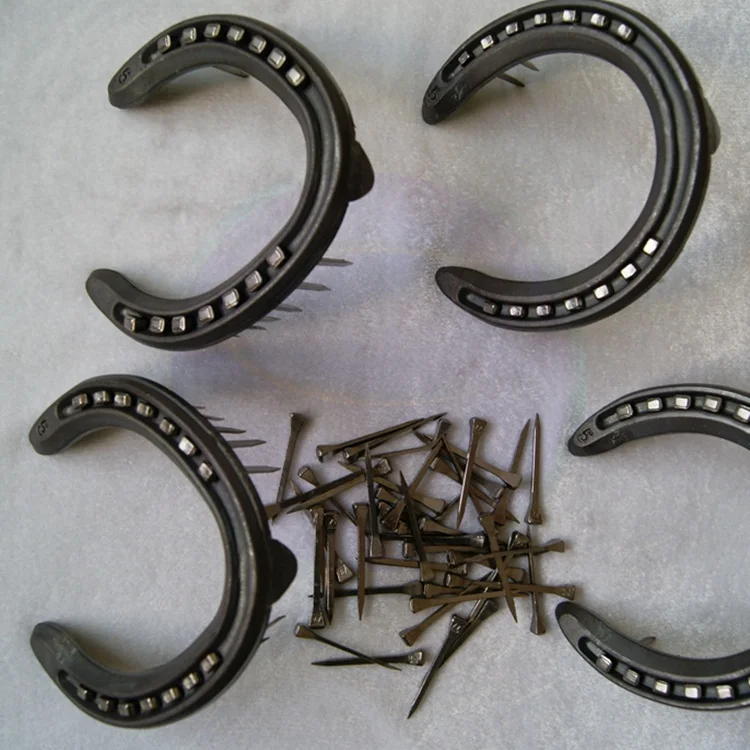 china factory direct supply wholesale in bulk farrier tools cast iron horseshoe