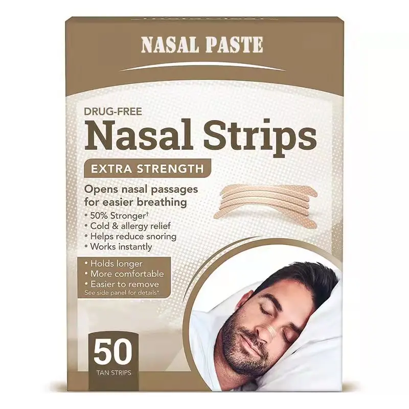 Disposable Better Breath Nasal Strips Anti Snoring patch Improve Sleeping Quality Alleviate rhinitis