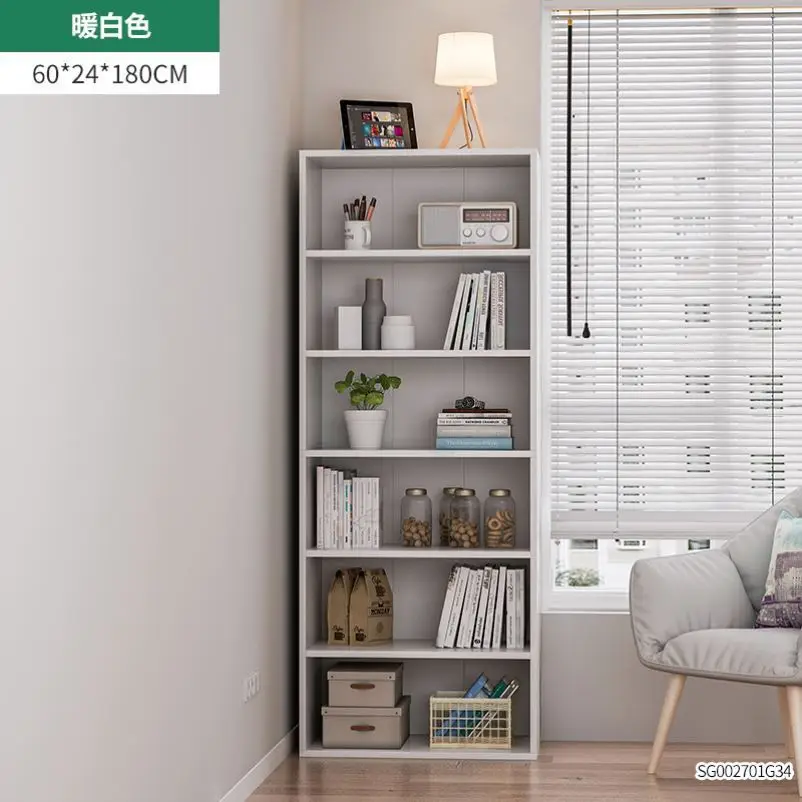 Wall Corner Shelf Storage Rack Metal Book Shelf Cabinet Furniture Bookshelf Library Wooden Bookcases