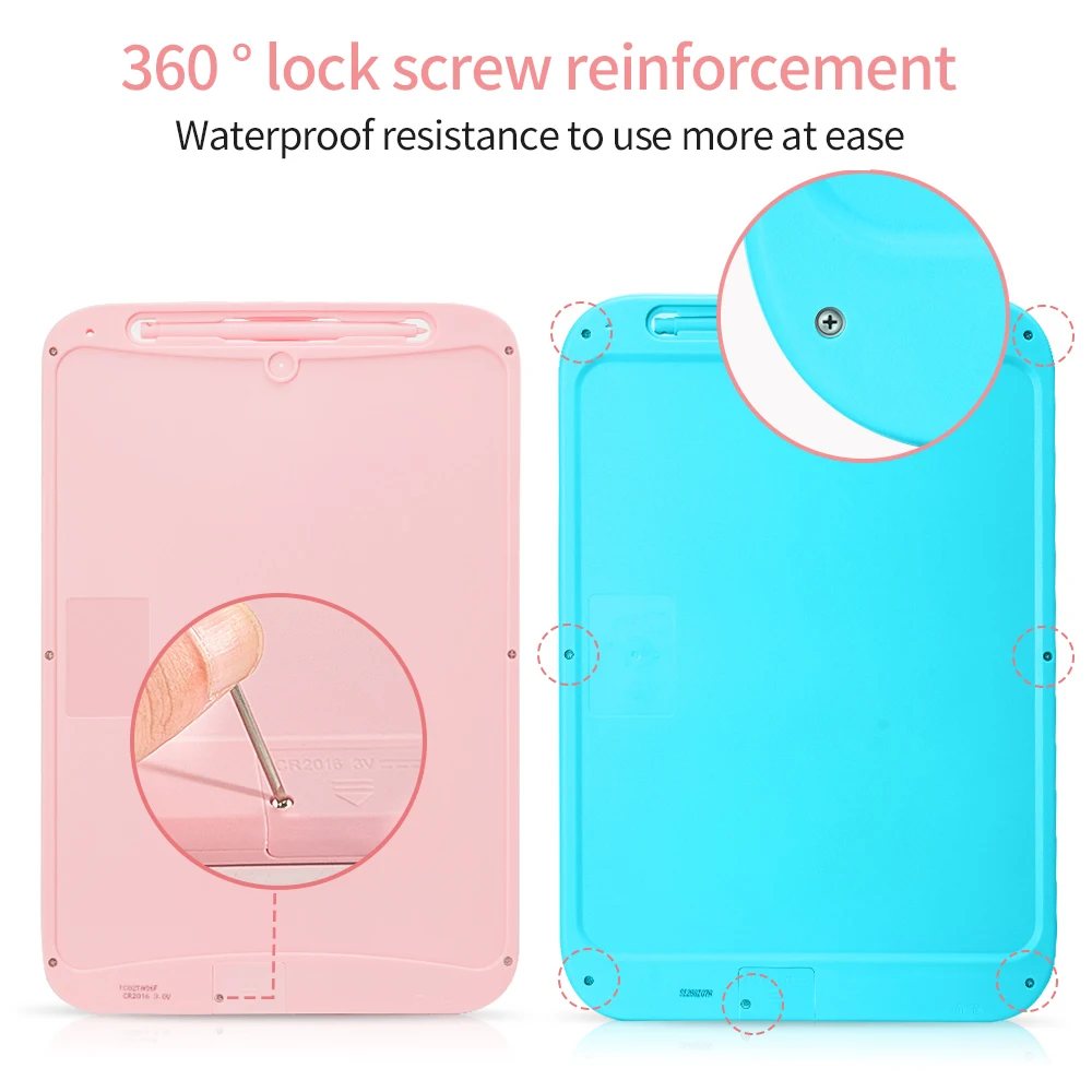 2023  hot sale 12 Inch high writing brightness drawing pad Fine handwriting with silicone frame for memory memo and study