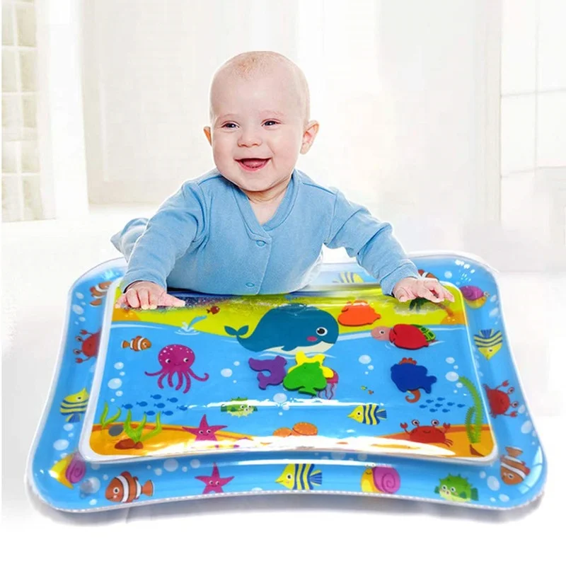 Baby Water Mat Inflatable Cushion Infant Toddler Water Play Mat for Children Early Education Developing Baby Toy Summer Toys