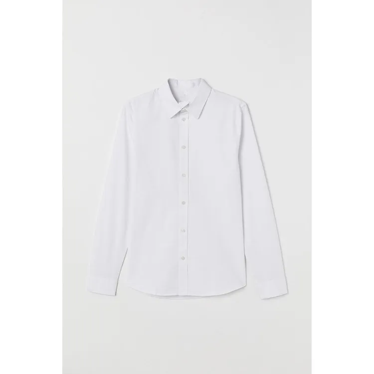 OEM men design plain 100% cotton shirts for men long sleeve