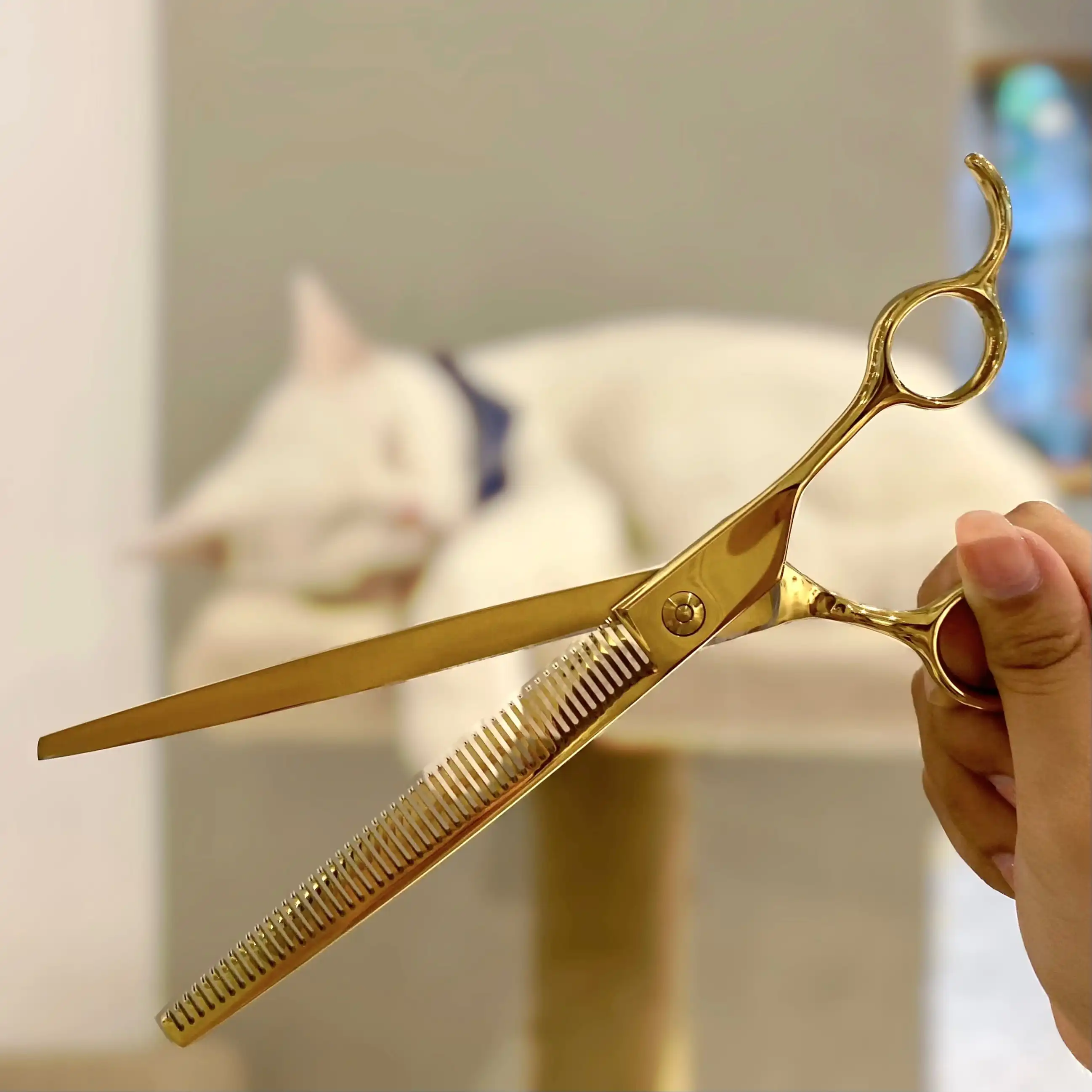 Custom Cutting Blade of Pet sheep Shears Scissor Pet Cleaning & Grooming Products