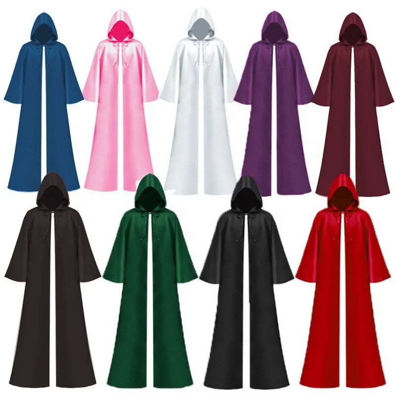 Halloween Stars Wars Cosplay Jedi Cloak Anakin Cloak Cosplay Costume Robe in Stock