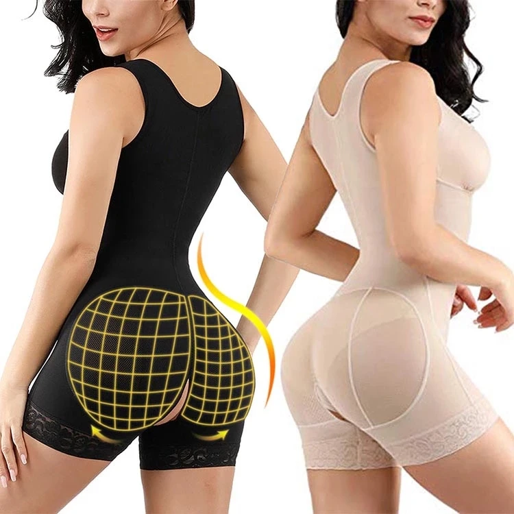 Oem/Odm Waist Trainer Full Body Shaper Vest Abdomen Sexy Lingerie Bodysuit Postpartum Recovery Modeling Belt Slimming Underwear