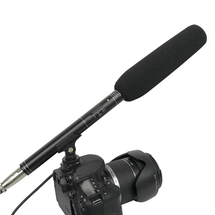 For DSLR Camera Video Camcorder Condenser Microphone Interview Mic 3Meter Effective Pickup Range