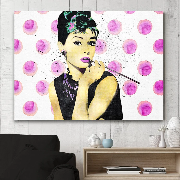 Ballet Girl Paris Perfume Wall Art Canvas Painting Nordic Fashion Posters And Prints Wall Pop Pictures For Living Room Decor