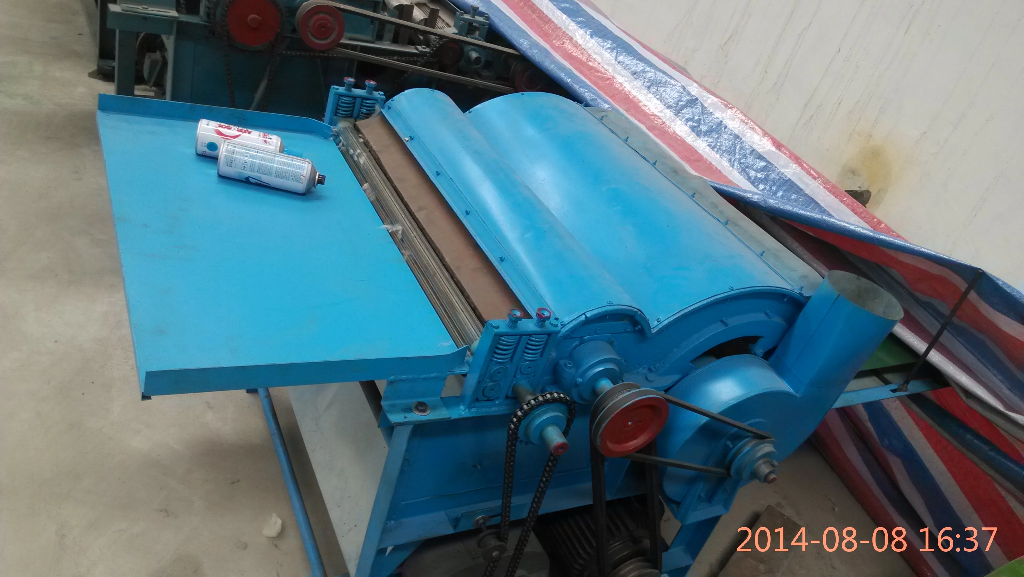 Low noise textile industry use cotton fiber wool opening machine