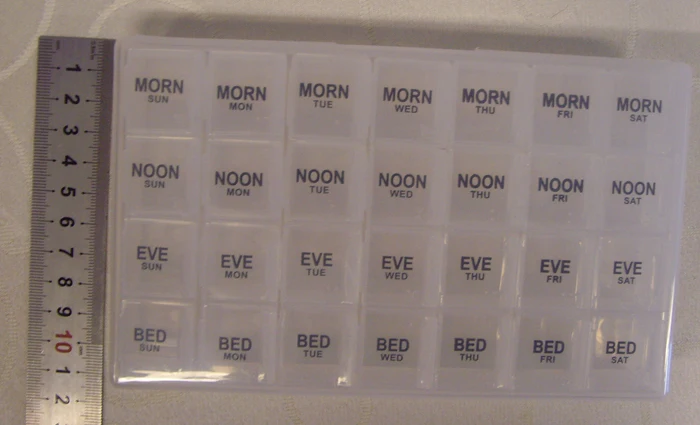 28 compartments/cases/plastic pill box,7days/weekly tablet box,organizer