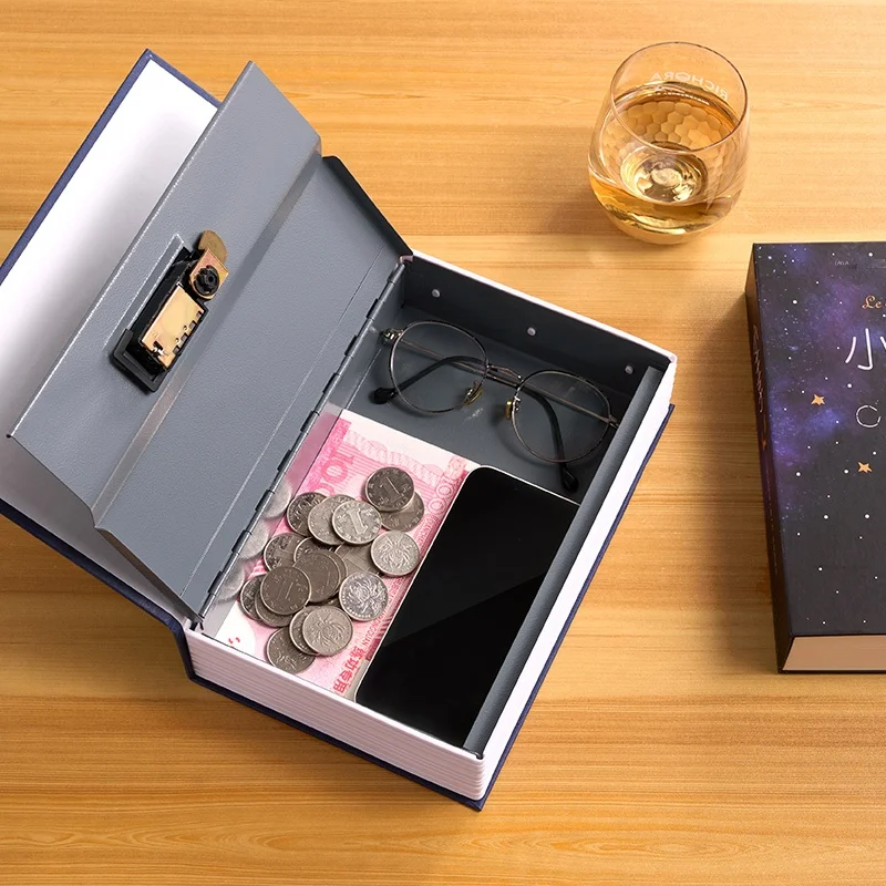 OEM ODM Классический роман имитация книги сейф банк защищенный паролем для хранения наличных денег и мобильных