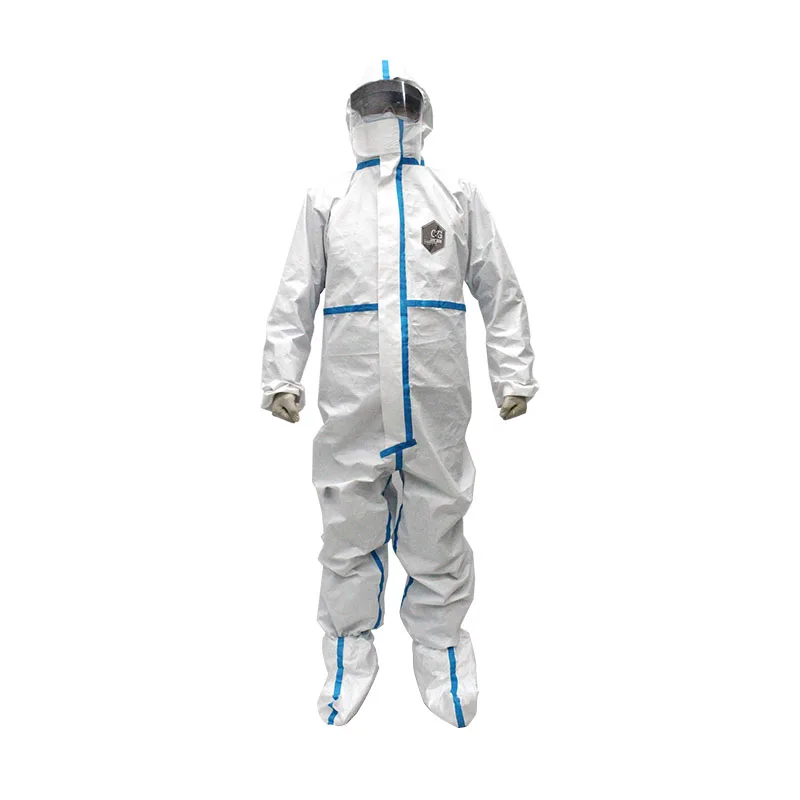 Chemical Resistant Clothing 3ply Disposable Protective Paint Suit