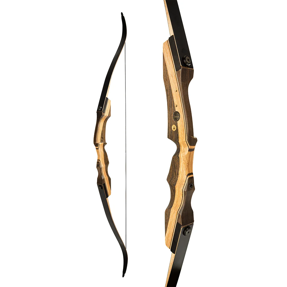 Handiwork Comfortable Gripping Archery Riser Traditional Bow Takedown Long Bow for Sage Bow