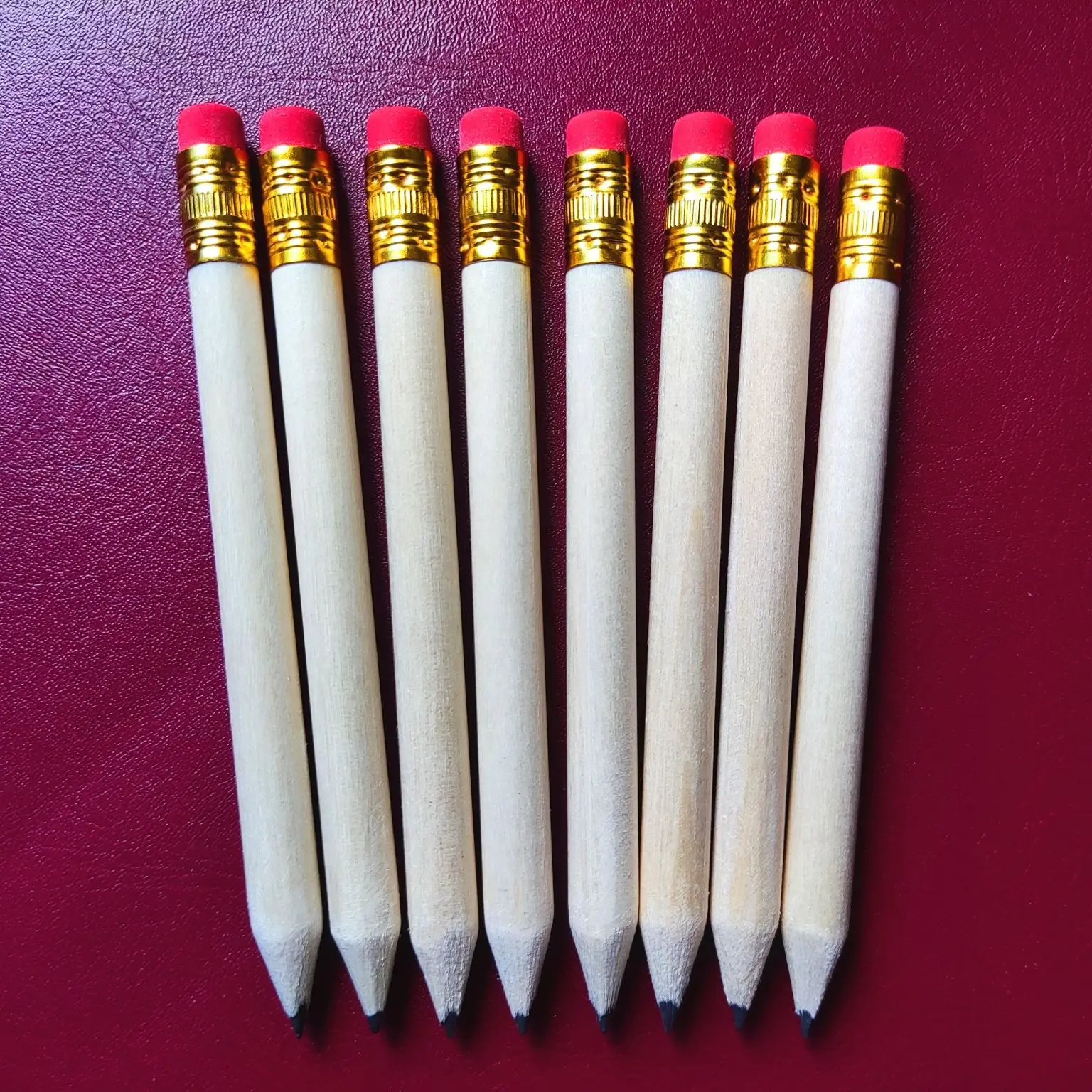 cheap Customizable Standard pencil black lead colors HB 2B hexagonal pencil with eraser cheap pencil with print