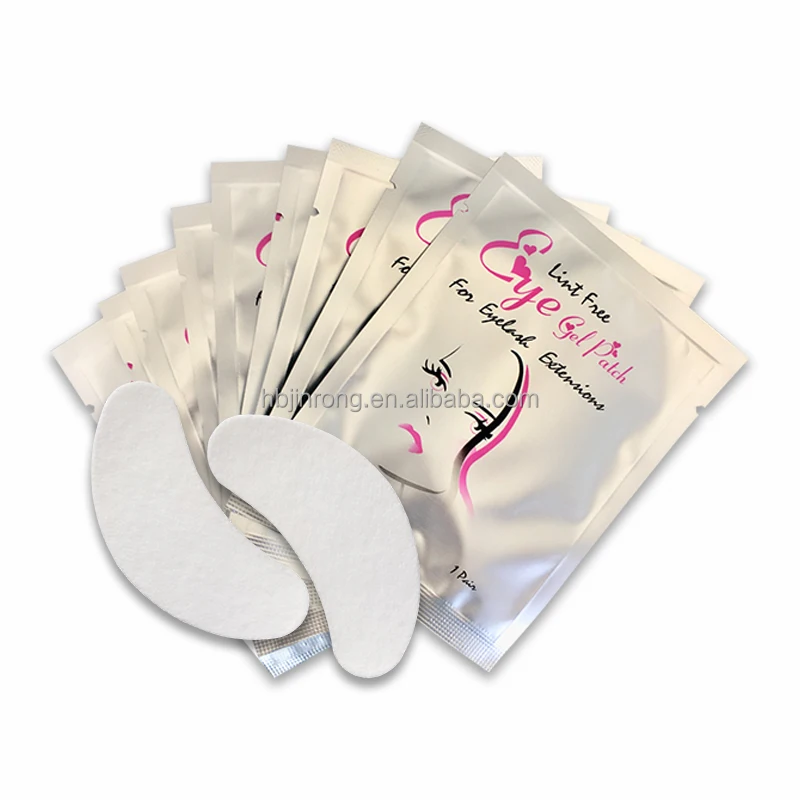 Wholesale Private Label Lint Free Lashes Pad Under Eye Gel Patches Isolation Tools Hydrogel for