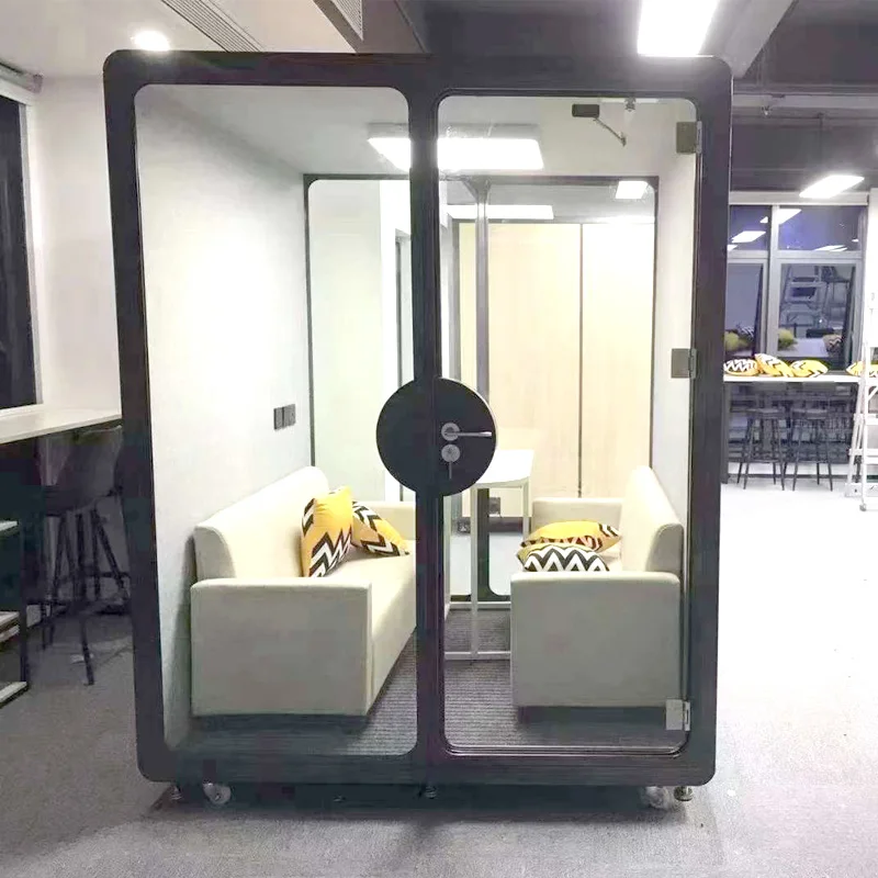 Cyspace Prefabricated Mobile Indoor Soundproof Booth Noise Isolation Cabin Soundproof Office Pod  Office Phone Booth