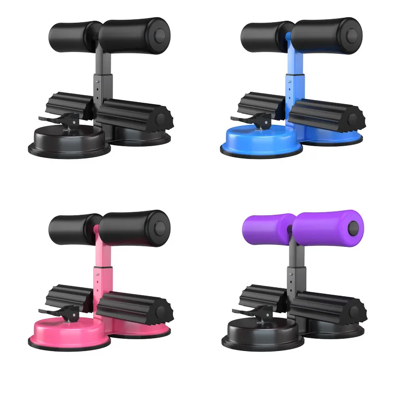 High Quality Portable Double Suction Cup Sit-up Bar Abdominal Core Trainer Adjustable Sit Up Assistant