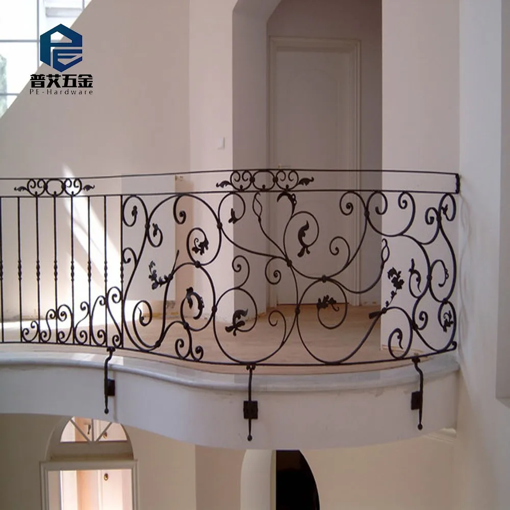 china used wrought iron stair railing