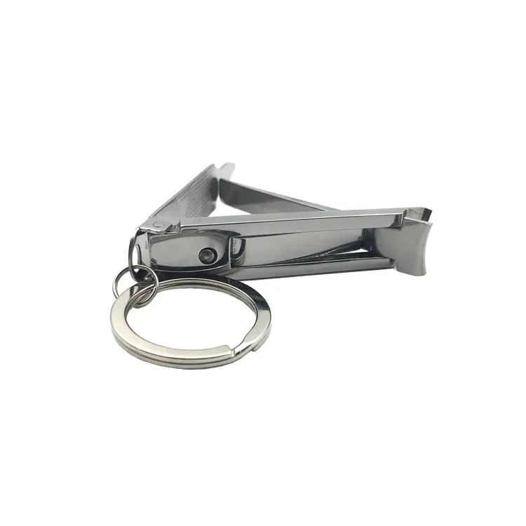 Factory Wholesale Durable Stainless Steel Portable Nail Clipper with File