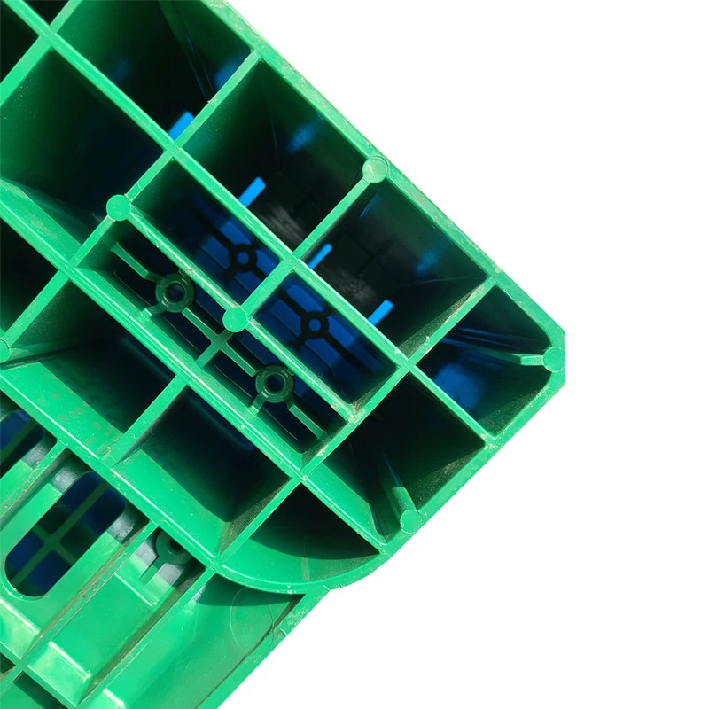 Euro Durable Heavy Duty HDPE Material Plastic Faced Injection Molding Pallets Excellent Warehouse Pallet Rack Pallets