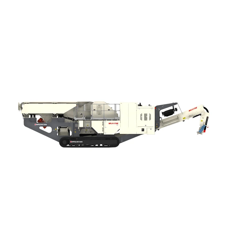 180Tph China Mobile Concrete Primary Jaw Crusher