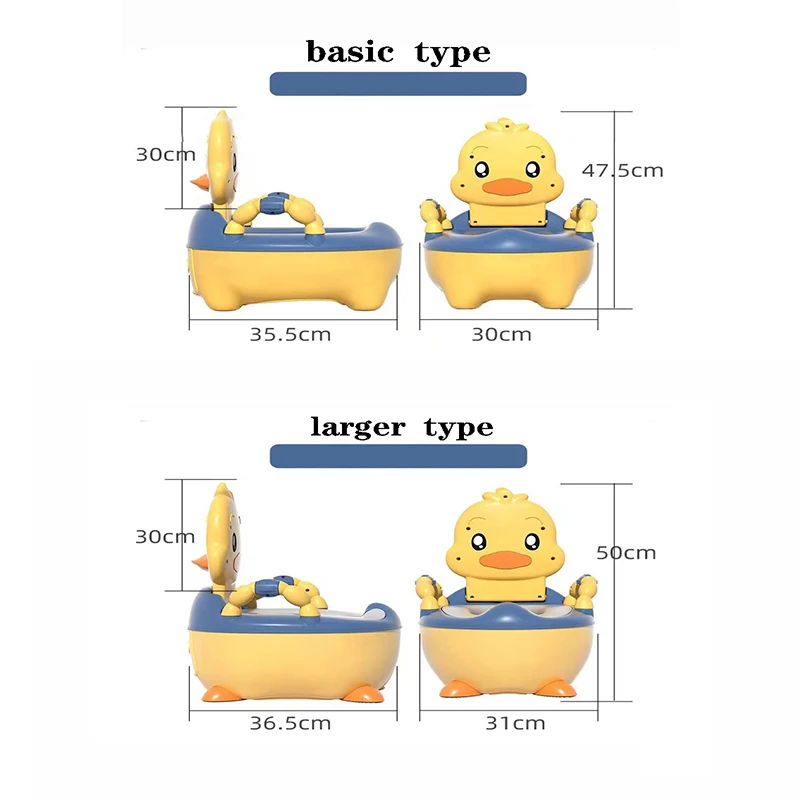 Baby Toilet Trainer Potty Chair  Soft Cushion Boys and Girls  Cartoon Potty Training Toilet