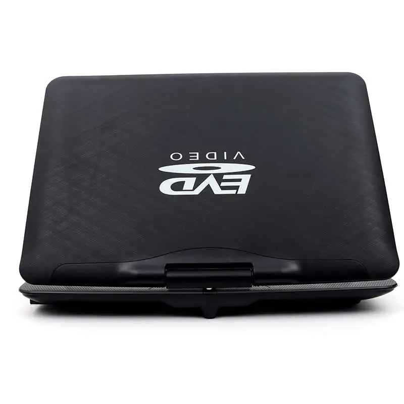 KCR 13.3 inches Screen Outdoor Rechargeable Battery USB TV Game Portable DVD Player