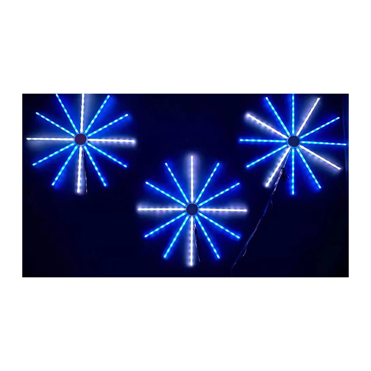 
Factory Direct Selling color changing digital point control firework led lights 