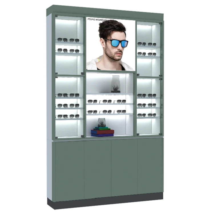 Furniture Optical Shop Display Stands Accessories Interior Design Sunglasses Display Cabinet Interior Eyeglasses Shop Design