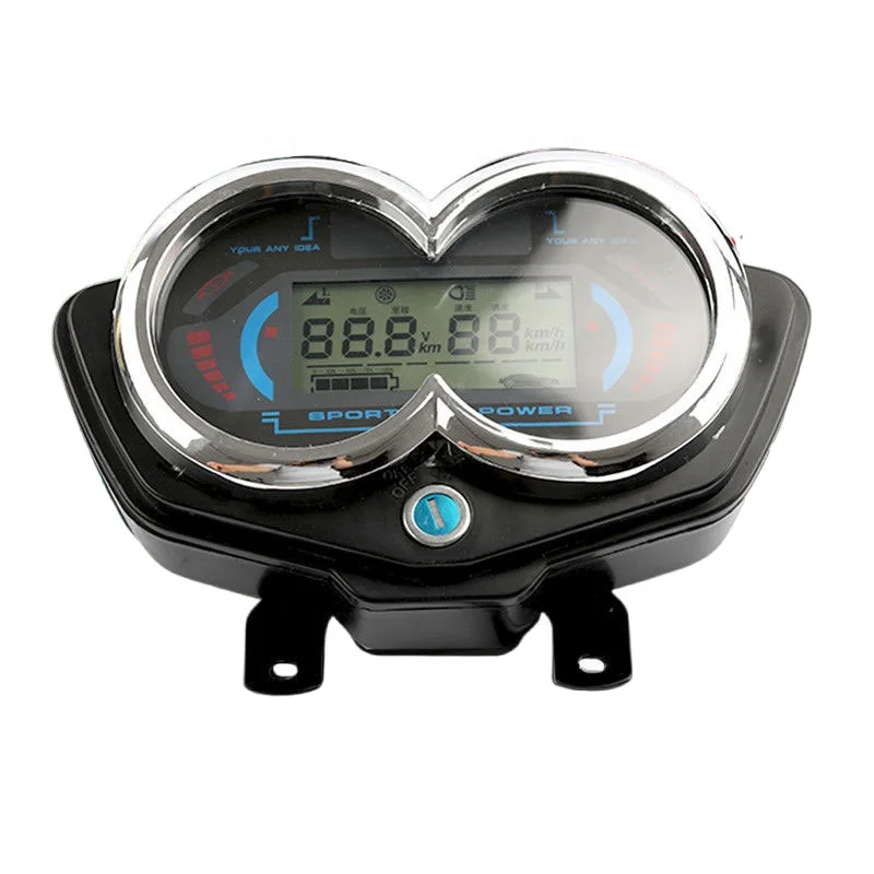 Electric tricycle 48v-72v LCD Meter battery tricycle meter LCD display electricity meter