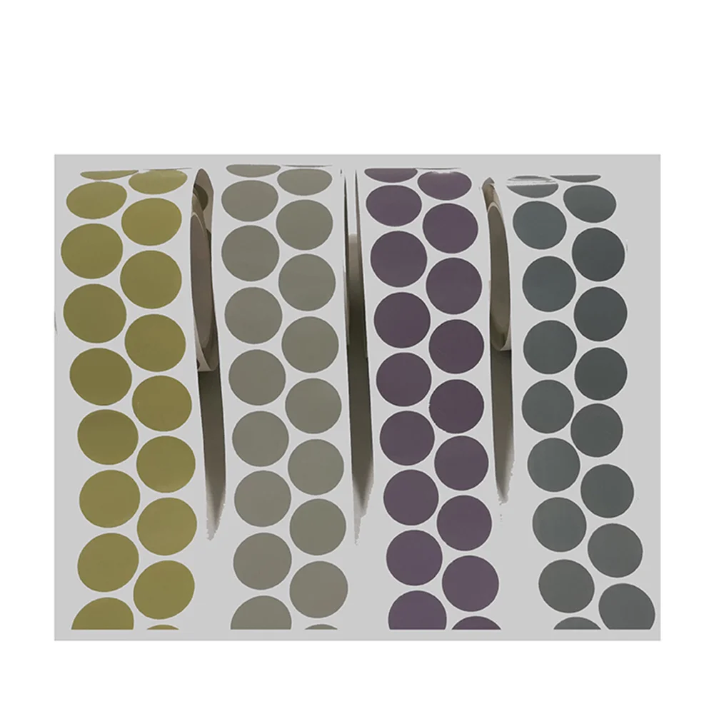 500pcs/Roll D32mm Structured Abrasive Film Disc Roll for Woodworking and Automotive Metal Polishing Finishing