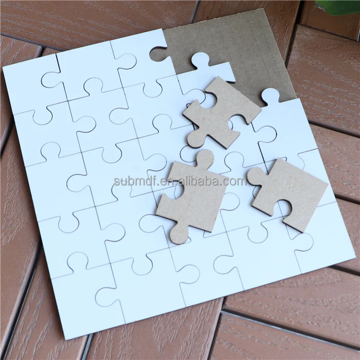 
A5 Square Shape MDF Sublimation Printable Blank Puzzles 