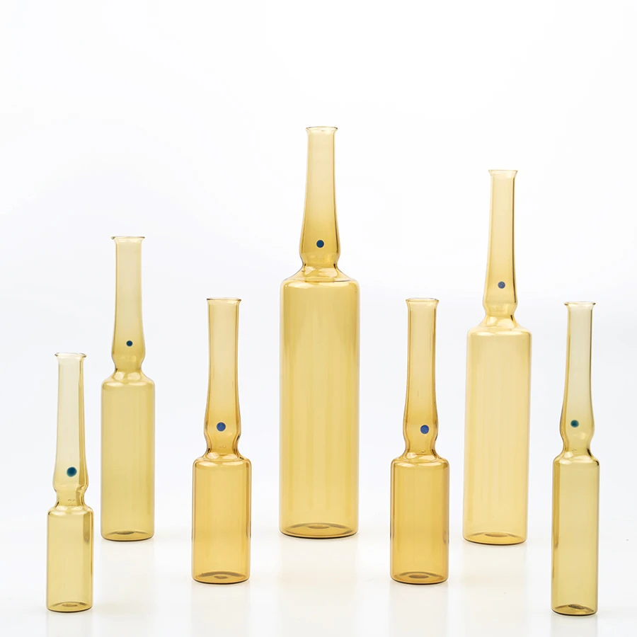 High Quality Glass Ampoule Bottles Durable Ampoule Glass Tubes for Laboratory and Medical Use