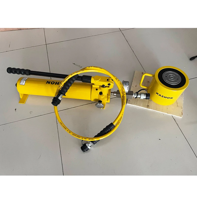 Enerpac Equivalent RCS1002 Low Height Spring Return Flat 100 Ton Hydraulic Oil Cylinder Jack for Lifting With CE