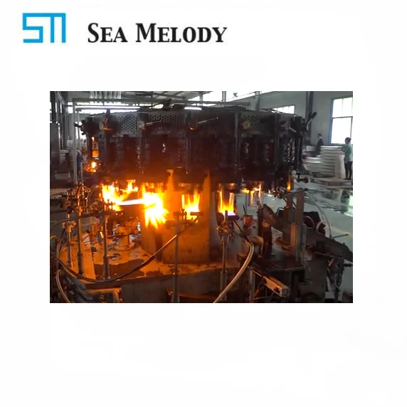 vertical glass auto thread make machine